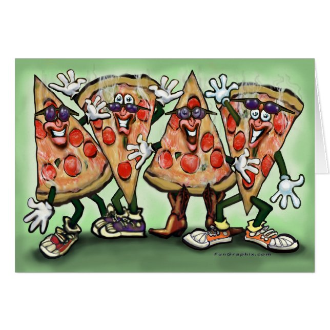 Fiesta de la pizza (Anverso (Horizontal))