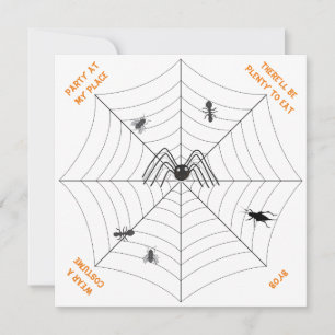 Fiesta de la Telaraña en Mi Lugar - Invitación a l