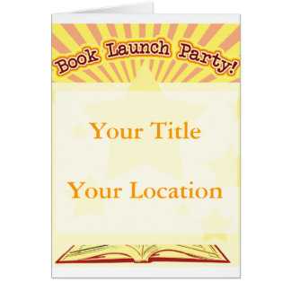 Fiesta de lanzamiento de libros