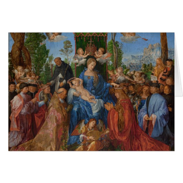 Fiesta de las tierras de Rosa, 1506 (aceite de mad (Anverso (Horizontal))