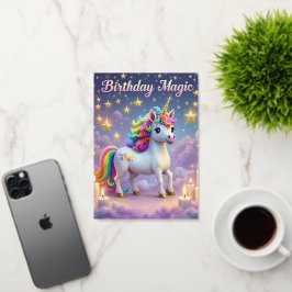 Fiesta de los niños de Birday Magic poster Whimsic