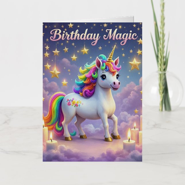 Fiesta de los niños de Birday Magic poster Whimsic (Anverso)