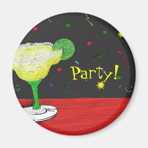 ¡Fiesta de Margarita! Imán