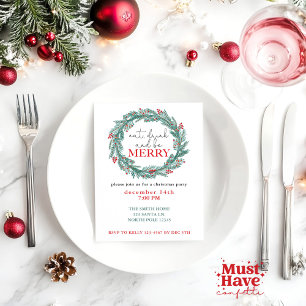 Fiesta de Navidad "Comer, Beber y Divertirse" Potl