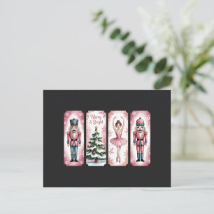Fiesta de Navidad con cascanueces regalo festivo