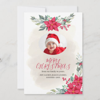 Fiesta de Navidad con diseño floral de renos elega