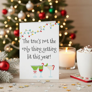 Fiesta de Navidad de cóctel divertido para beber