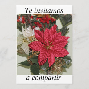 fiesta de Navidad del invitacion