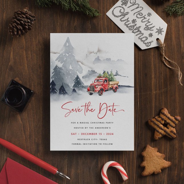 Fiesta de Navidad en Camión Rojo Rústico - Salva l (Subido por el creador)