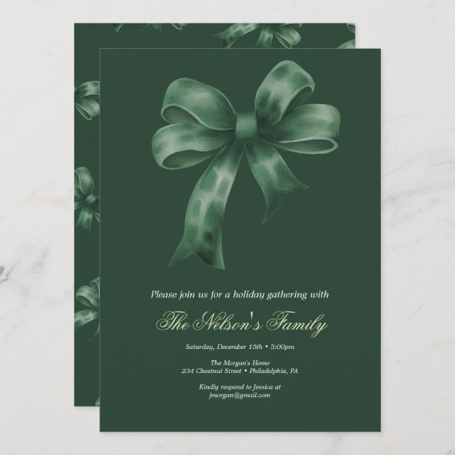 Fiesta de Navidad Holiday Holly  (Anverso / Reverso)