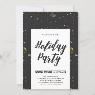 Fiesta de Navidad Moderna, Invitaciones a la Fiest