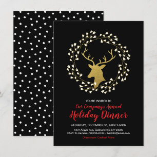 Fiesta de Navidad Moderna, Invitaciones de Fiesta
