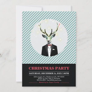 Fiesta de Navidad Moderna, Invitaciones para Fiest
