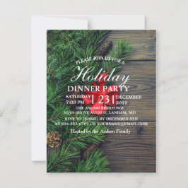 fiesta de navidades de fondo de madera