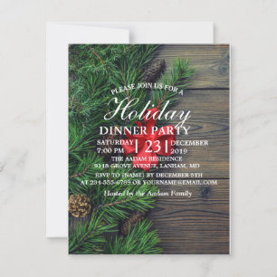 fiesta de navidades de fondo de madera
