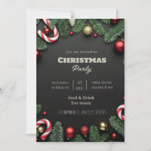 Fiesta de Navidades de invitaciones