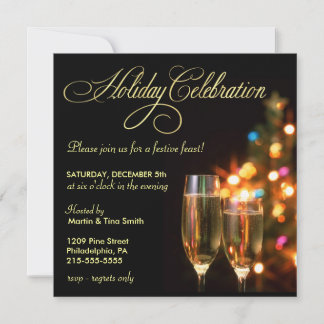 Fiesta de navidades - Invitaciones a celebraciones