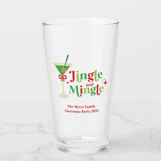 Fiesta de Navidades Jingle y Mingle (Anverso)