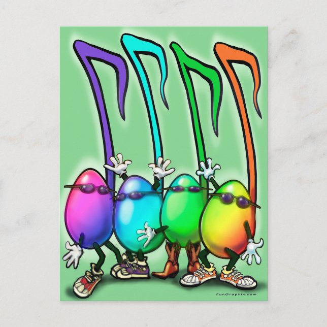 Fiesta de notas de música (Anverso)