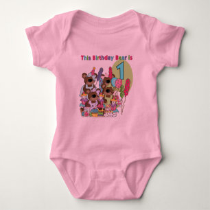 Fiesta de Oso de Teddy camisetas de cumpleaños y r