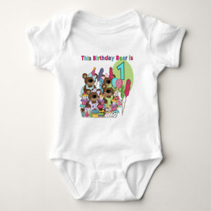 Fiesta de Oso de Teddy camisetas de cumpleaños y r