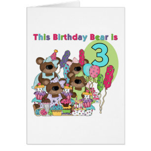 Fiesta de Oso de Teddy Tshirts de cumpleaños y reg