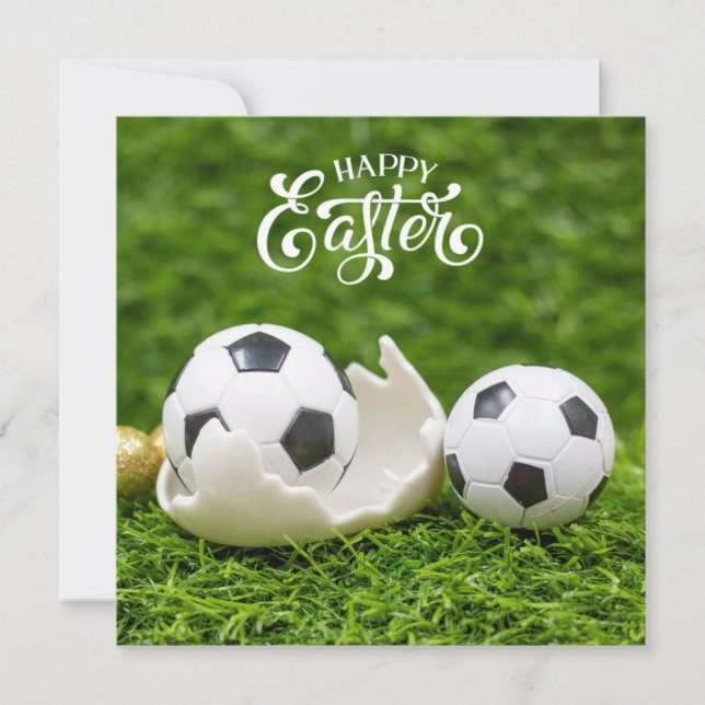 Fiesta de Pascua con Baloncesto de Fútbol Huevos d (Anverso)