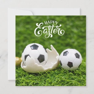 Fiesta de Pascua con Baloncesto de Fútbol Huevos d