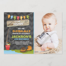 Fiesta de Pesca Invitación a Cumpleaños