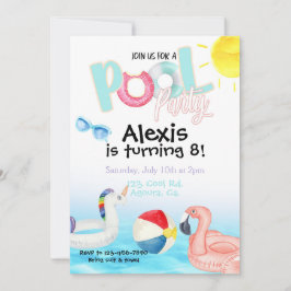 Fiesta de piscina, Fiesta de verano, fiesta de nat