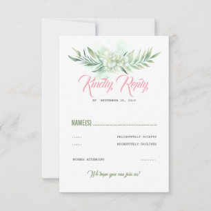 Fiesta de playa de Flores Tropicales RSVP