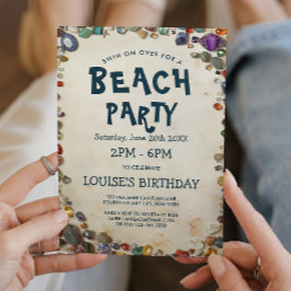 Fiesta de Playa y Diamante Enviar Invitación