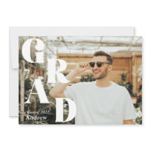 Fiesta de posgrado de Invitación de graduación mod
