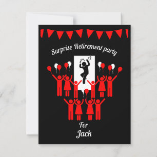 Fiesta de retiro de sorpresas corporativas