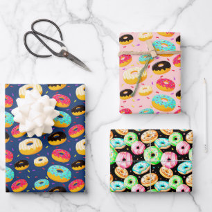 fiesta de rosquilla tierno Hojas de papel para env