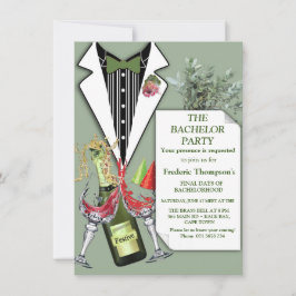 Fiesta de Soltero con Corsage de Esmoquin de King 