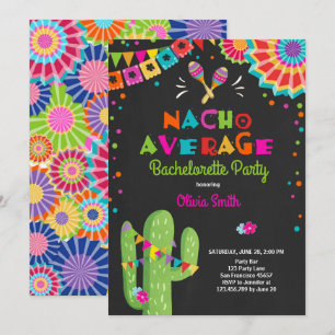 Fiesta de soltero Invitación a la Fiesta Nacho Pro