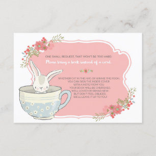Fiesta de té de Baby Shower traiga una tarjeta de