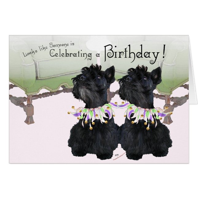 Fiesta de Terriers Escoceses Animal (Anverso (Horizontal))