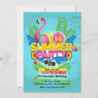 Fiesta de verano (2) Invitación