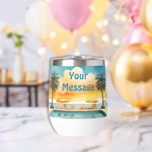 Fiesta de verano de la piscina acuática (Subido por el creador)