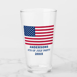 FIESTA del 4 de julio de la bandera estadounidense