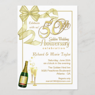 Fiesta del 50º Aniversario - Invitaciones de Ofert