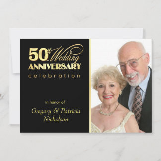 Fiesta del 50 aniversario - Invitaciones a la foto