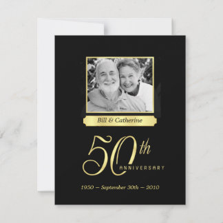 Fiesta del 50° aniversario - Invitaciones a Person