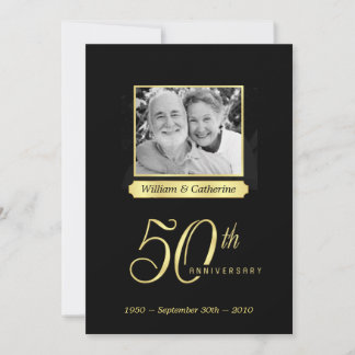Fiesta del 50° aniversario - Invitaciones a Person