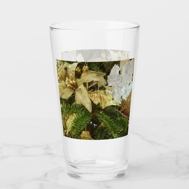 Fiesta del Árbol de Navidad Plateado y Oro II (Anverso)