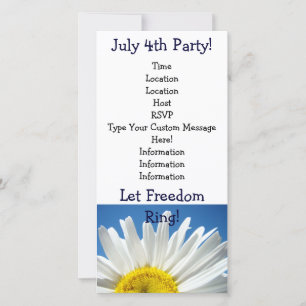 ¡Fiesta del Día de la Independencia! Invitaciones 