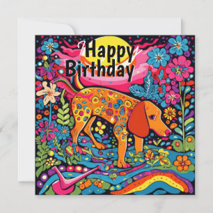 Fiesta del Jardín de Dachshund - Divirtiendo el cu