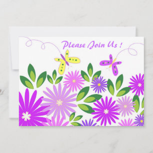 Fiesta del jardín - Invitación